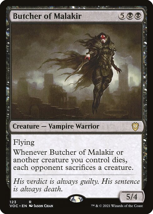 Butcher of Malakir - VOC - 123
