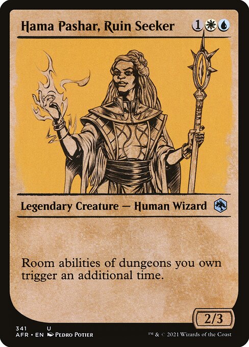 Hama Pashar, Ruin Seeker (Showcase) (Foil) - AFR - 341