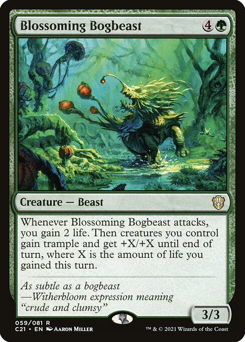 Blossoming Bogbeast - C21 - 59