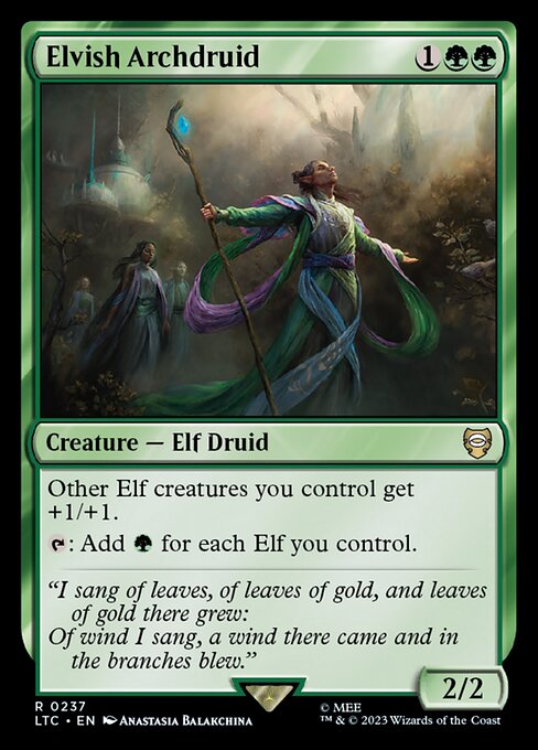 Elvish Archdruid - LTC - 237