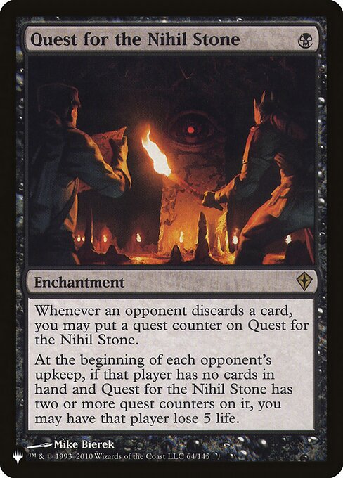 Quest for the Nihil Stone - PLST - WWK-64
