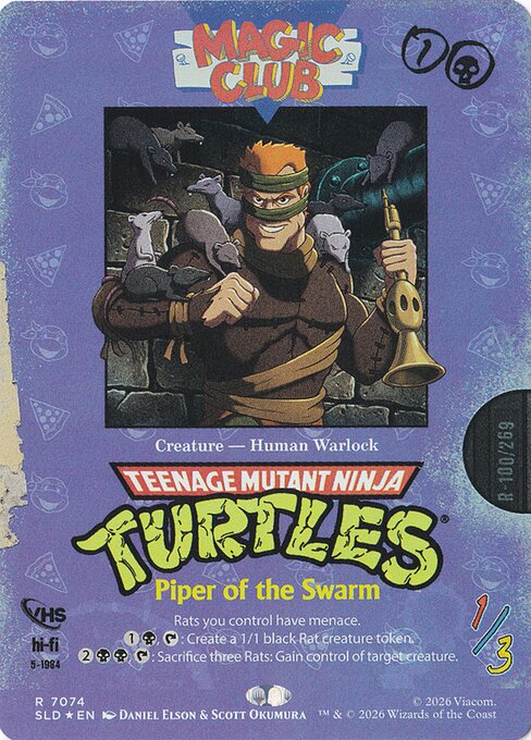 Piper of the Swarm (Foil) - SLD - 7074