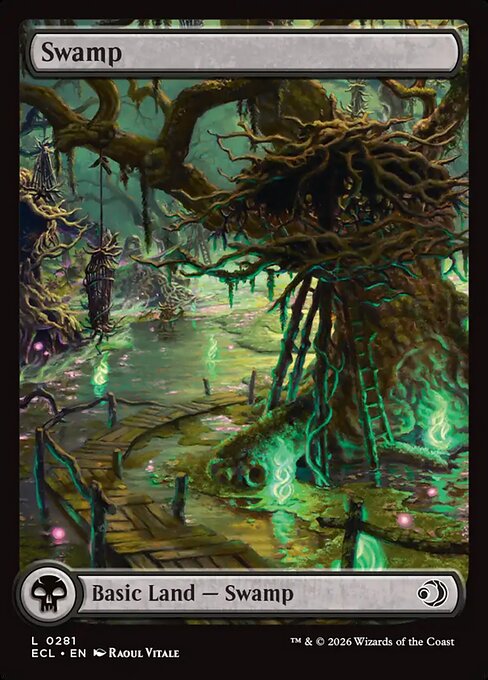 Swamp (0281) (Foil) - ECL - 281