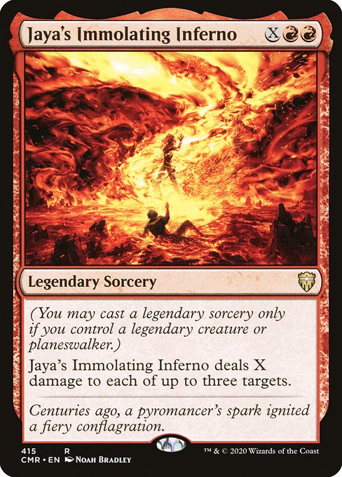 Jaya's Immolating Inferno - CMR - 415