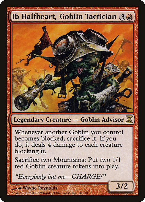 Ib Halfheart, Goblin Tactician - TSP - 163