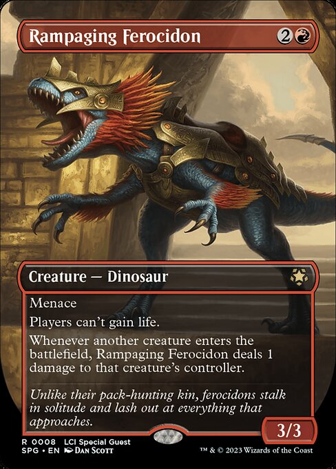 Rampaging Ferocidon (Borderless) - SPG - 8