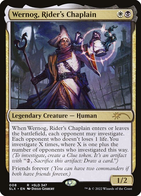 Wernog, Rider's Chaplain - SLX - 8
