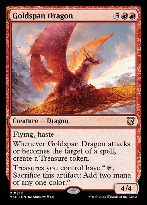 Goldspan Dragon - M3C - 212