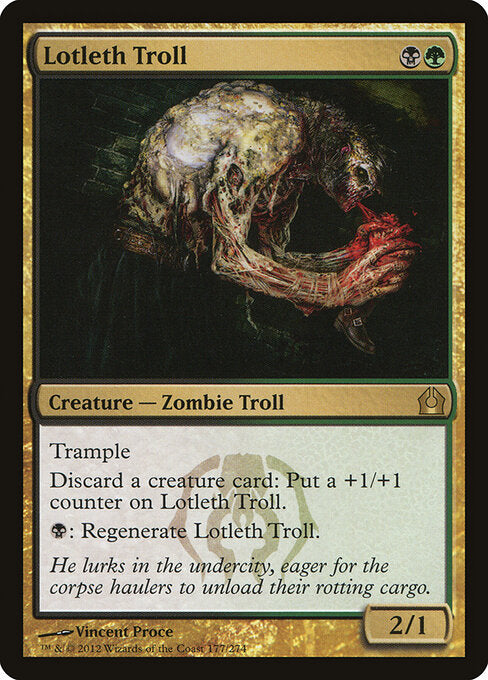 Lotleth Troll (Foil) - RTR - 177