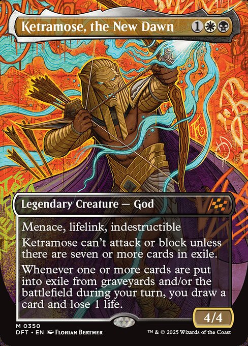 Ketramose, the New Dawn (Borderless) - DFT - 350