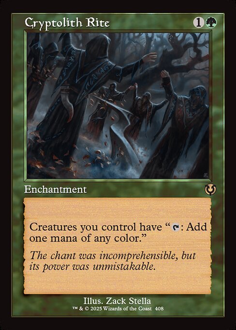Cryptolith Rite (Retro Frame) (Foil) - INR - 408