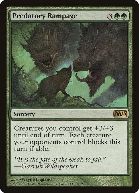 Predatory Rampage - M13 - 180