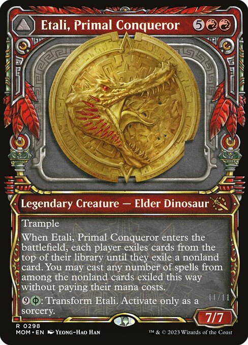Etali, Primal Conqueror (Showcase) (Foil) - MOM - 298