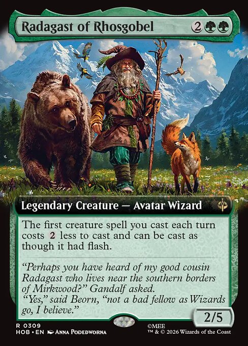 Radagast of Rhosgobel (Extended Art) - HOB - 309