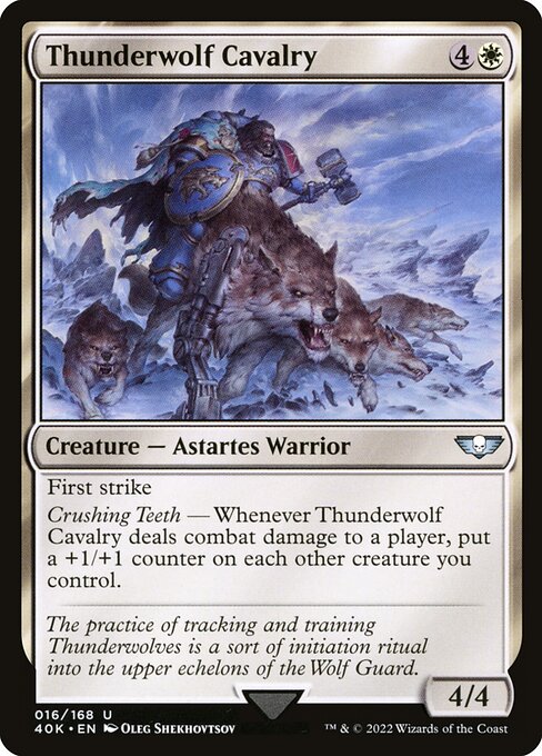 Thunderwolf Cavalry - 40K - 16