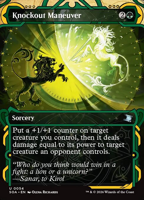 Knockout Maneuver (Foil) - SOA - 54