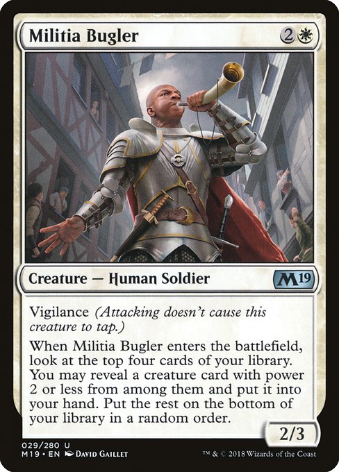 Militia Bugler - M19 - 29