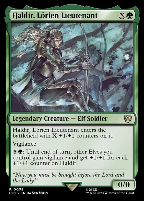 Haldir, Lorien Lieutenant - LTC - 39
