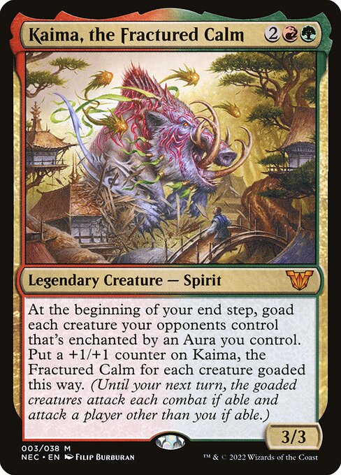 Kaima, the Fractured Calm (Foil) - NEC - 3