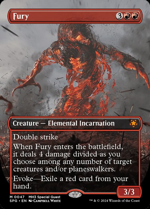 Fury (Borderless) (Foil) - SPG - 47