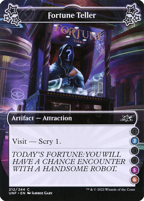 Fortune Teller (2-5-6) - UNF - 212c