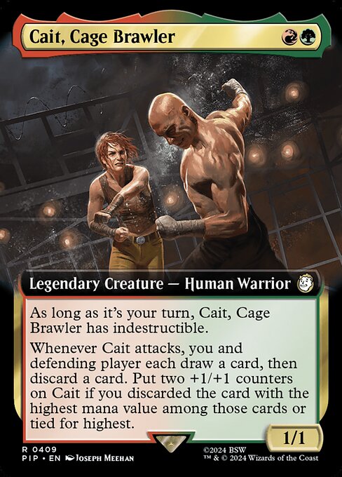 Cait, Cage Brawler (Extended Art) - PIP - 409
