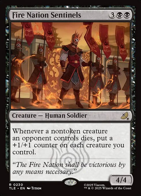 Fire Nation Sentinels - TLE - 230