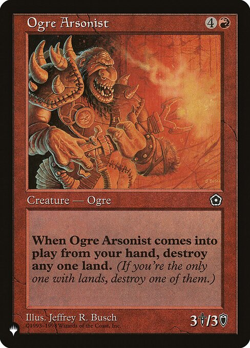 Ogre Arsonist - PLST - P02-110