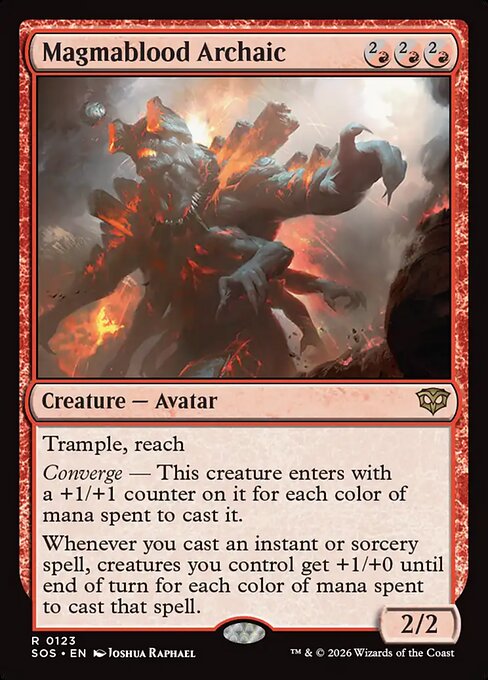 Magmablood Archaic (Foil) - SOS - 123