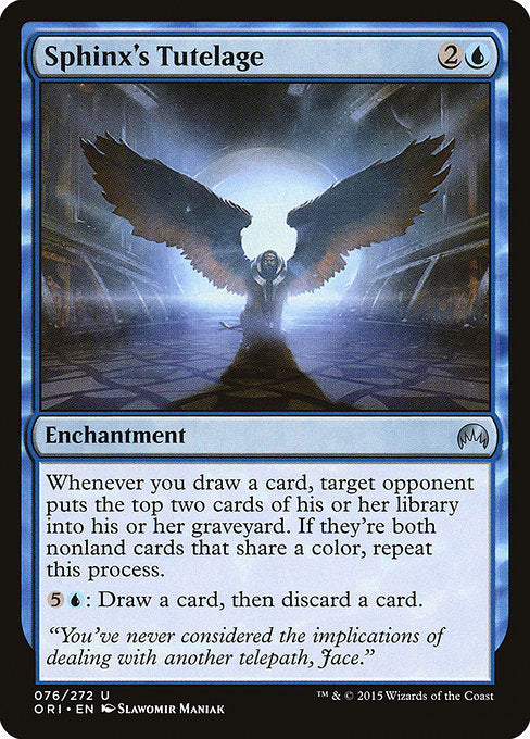 Sphinx's Tutelage - ORI - 76