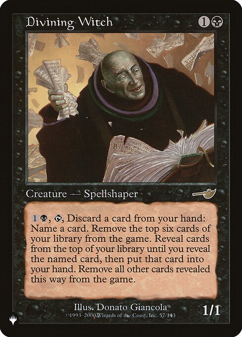 Divining Witch - PLST - NEM-57