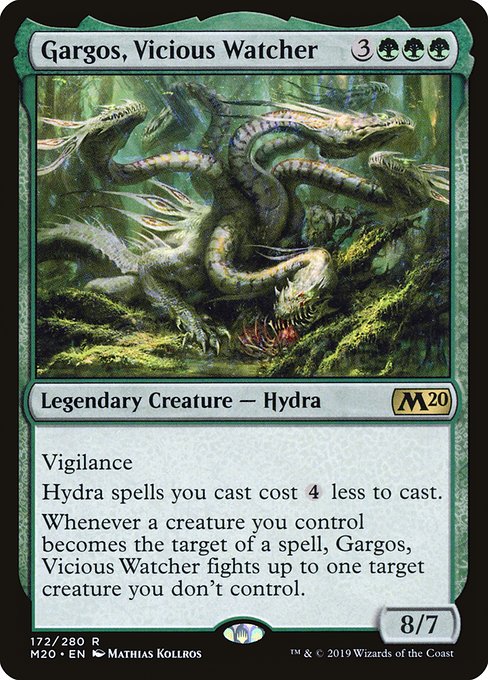 Gargos, Vicious Watcher (Foil) - M20 - 172
