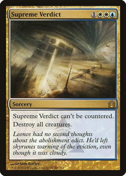 Supreme Verdict - RTR - 201
