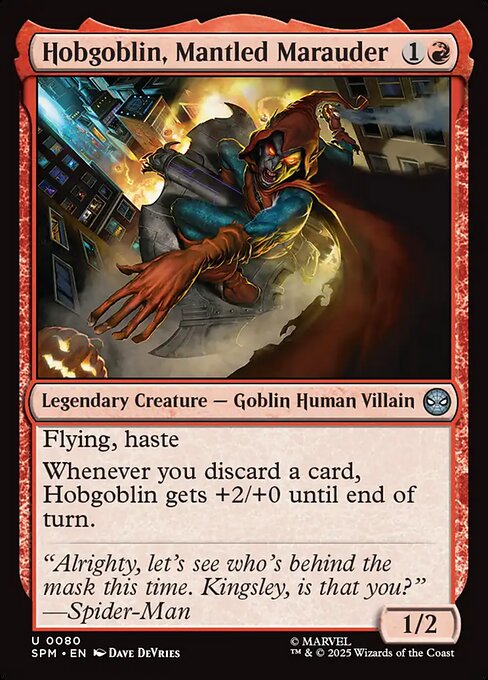 Hobgoblin, Mantled Marauder (Foil) - SPM - 80
