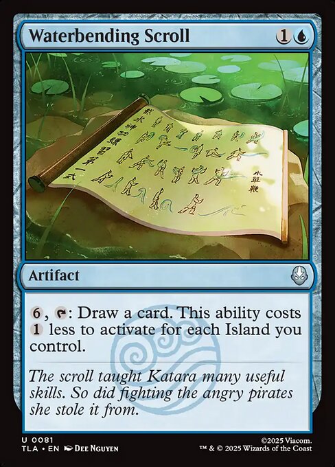 Waterbending Scroll - TLA - 81