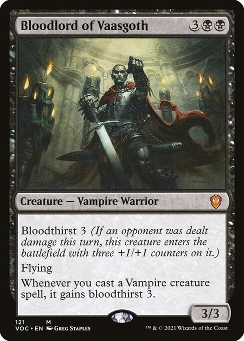 Bloodlord of Vaasgoth - VOC - 121