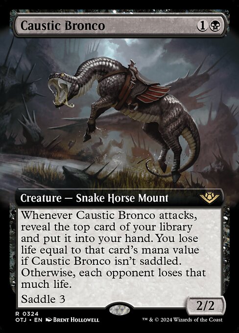 Caustic Bronco (Extended Art) - OTJ - 324