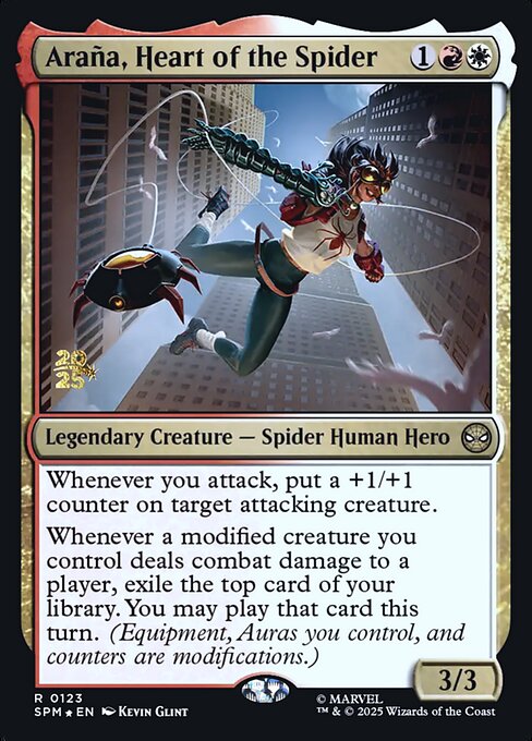 Arana, Heart of the Spider (Foil) - PSPM - 123s