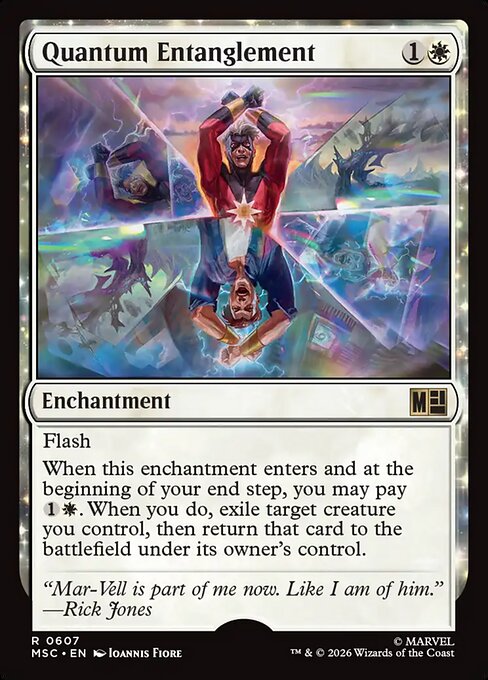 Quantum Entanglement (Foil) - MSC - 607