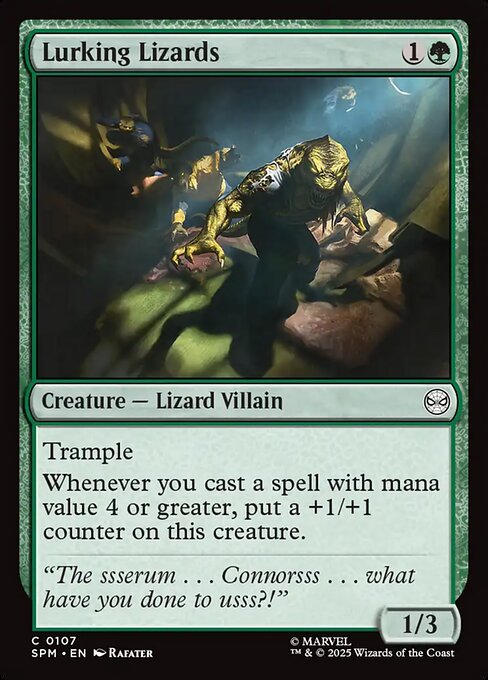 Lurking Lizards - SPM - 107