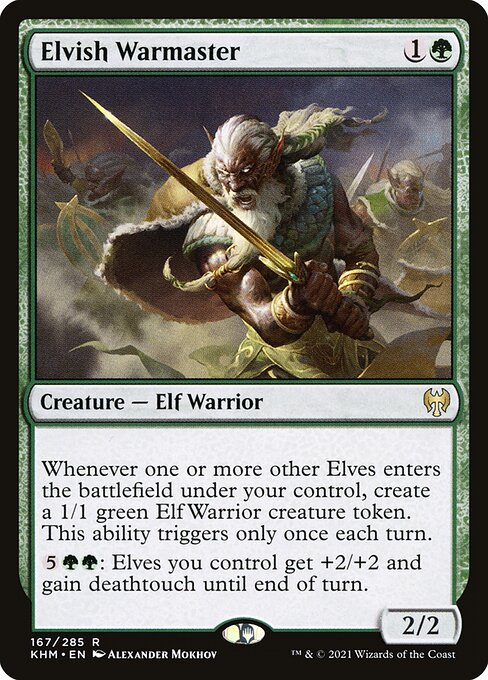 Elvish Warmaster - KHM - 167