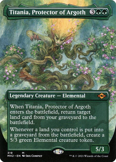 Titania, Protector of Argoth (Borderless) - MH2 - 319