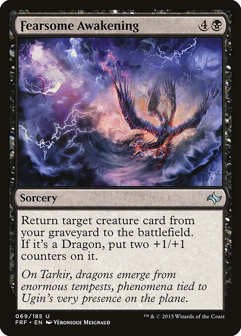 Fearsome Awakening (Foil) - FRF - 69