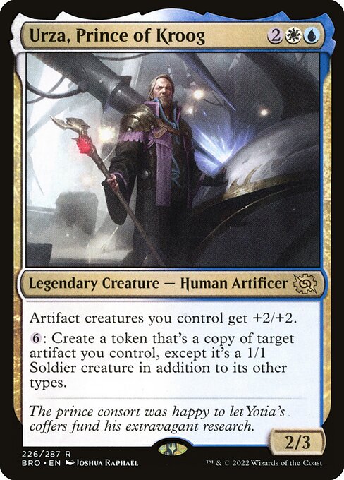Urza, Prince of Kroog - BRO - 226