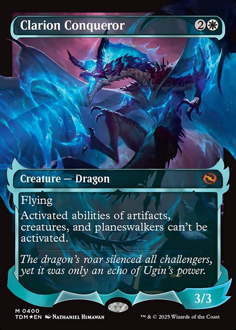Clarion Conqueror (Showcase) (Foil) - TDM - 400