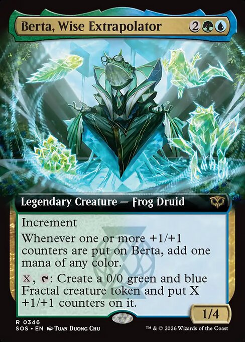 Berta, Wise Extrapolator (Extended Art) - SOS - 346