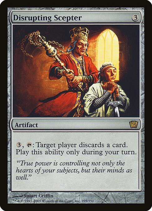 Disrupting Scepter (Foil) - 9ED - 295★