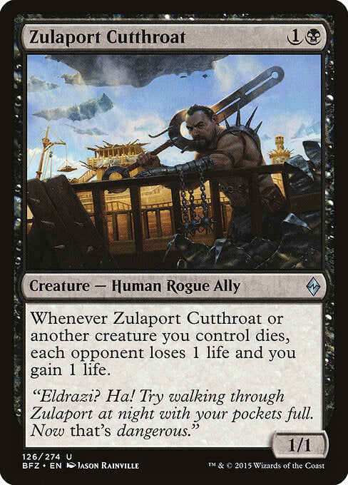 Zulaport Cutthroat - BFZ - 126