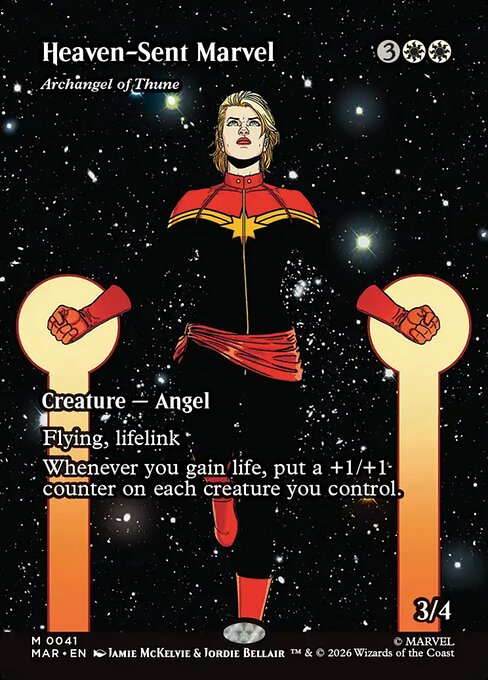Heaven-Sent Marvel - Archangel of Thune (Borderless) - MAR - 41