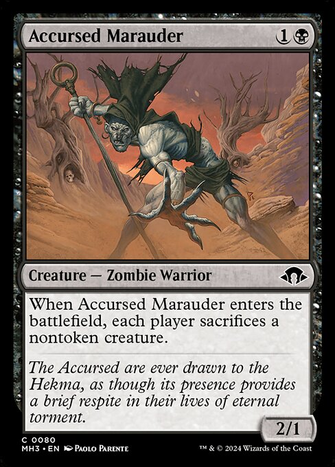 Accursed Marauder - MH3 - 80